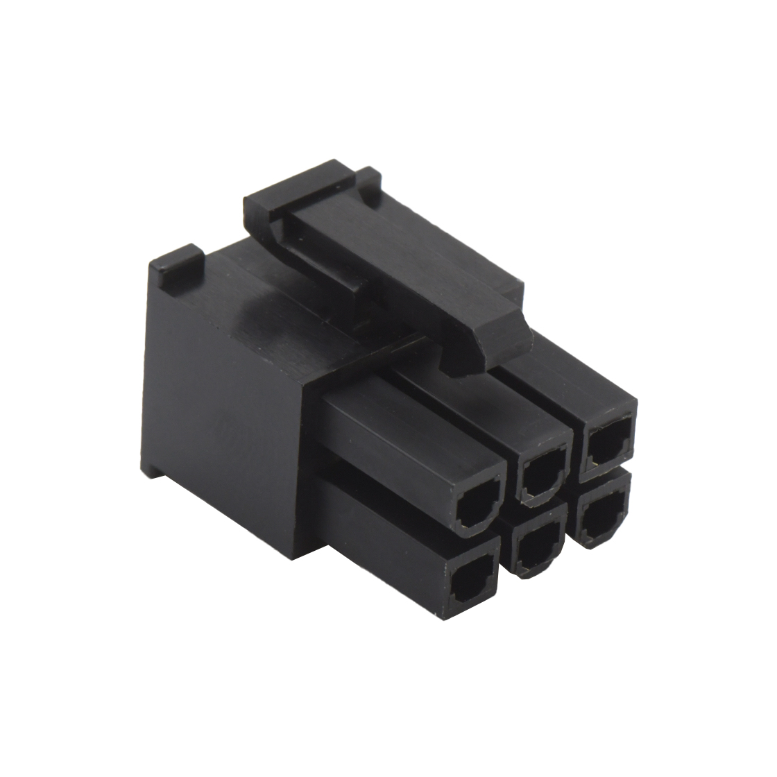 Pitch 4.2mm Male 双排 Housing 2X3Pin 黑色